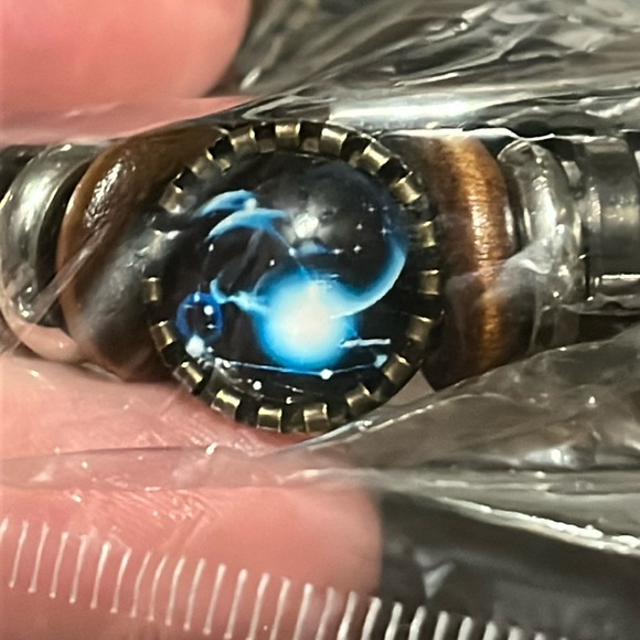 CAPRICORN Constellation Beaded PU Leather And Charm Bracelet ♑️ - Picture 5 of 5